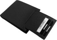 Mens Wallet PU Leather Black Bi-Fold Gents Purse