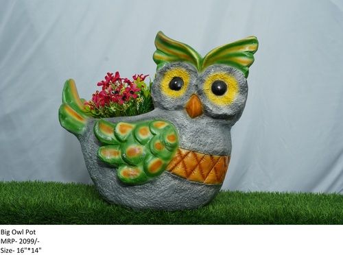 All Color Big Owl Pot