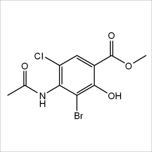 Methyl 4Acetamido 3Bromo5Chloro-2-Hydroxybenzoate