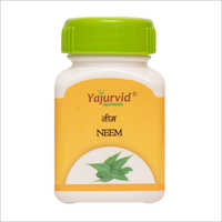 Neem Tablets - 500 Mg, 40 Tablets Bottle | Medicine Grade, Dosage Guidelines As Directed By Physician, Store In Dry Place
