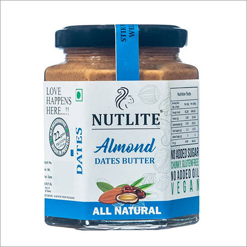 150 GM Nutlite Almond Dates Chunky Butter
