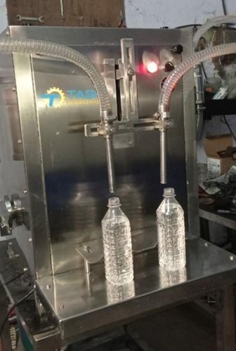 2 Head Plastic Bottle Filling Machine