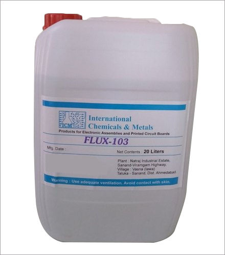 Liquid Water Soluble Soldering Flux-103 Usage: Industrial