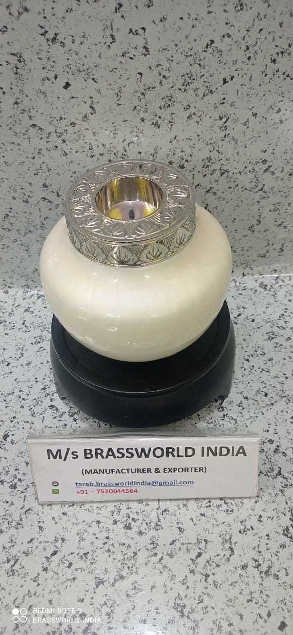 TRICOLOUR OF CANDLE LIGHT CREMATION URN FUNERAL SUPPLIES