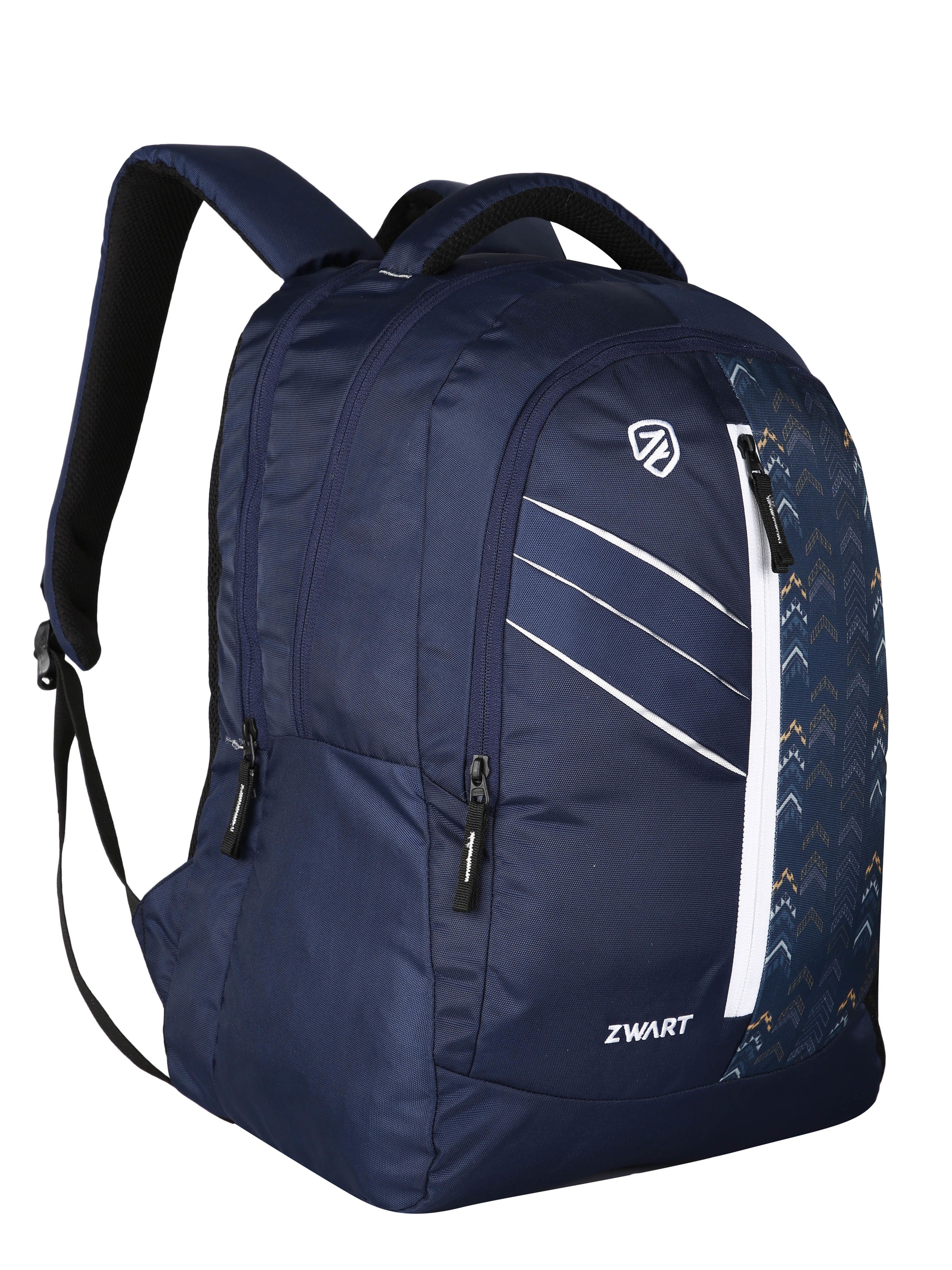 114114- Blue-White Backpack