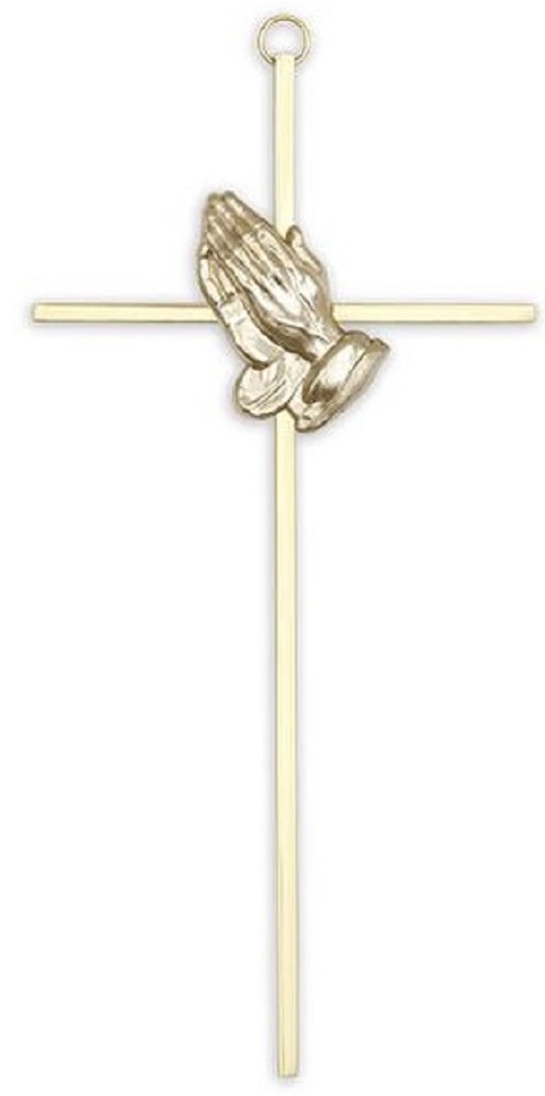 BRASS NICKEL PLATED JESUS WALL HANGING CHURCH SUPPLIES