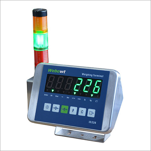 ID226 SS2 With Alarm Light SS IP66 Weighing Indicator