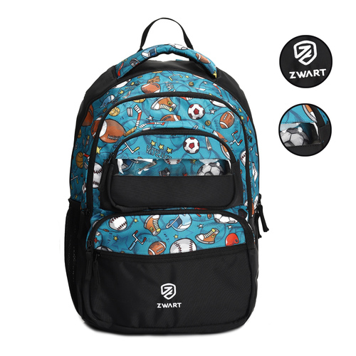 Printed Backpack