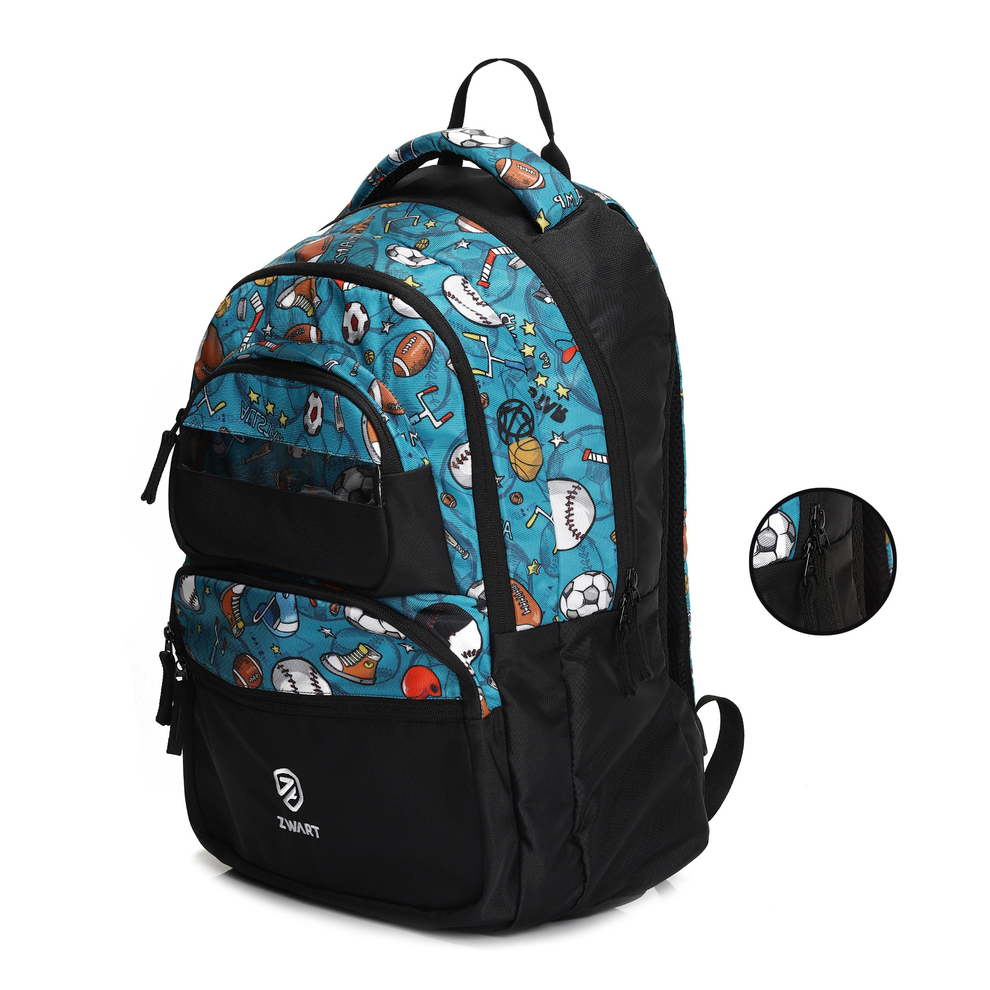 Printed Backpack