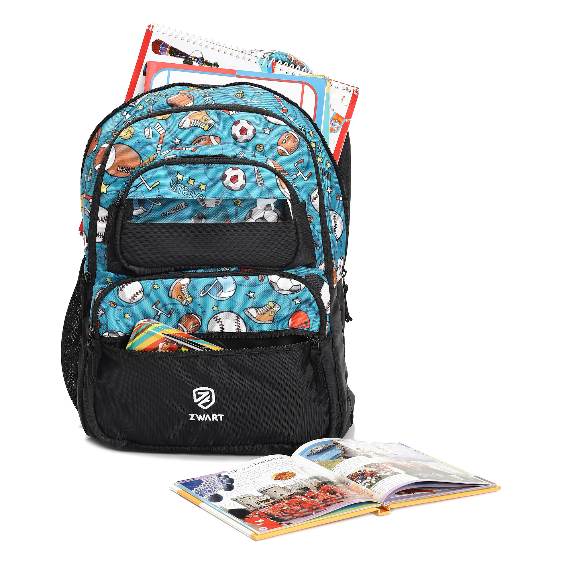 Printed Backpack