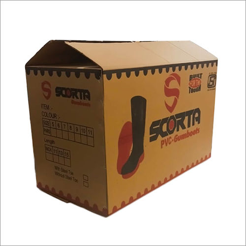 Kraft Paper Corrugated Box - Finishing: Glossy Lamination