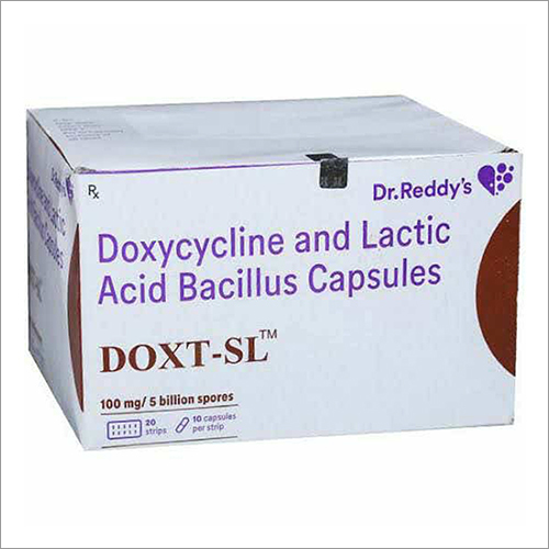 Doxycycline And Lactic Acid Bacillus Capsules