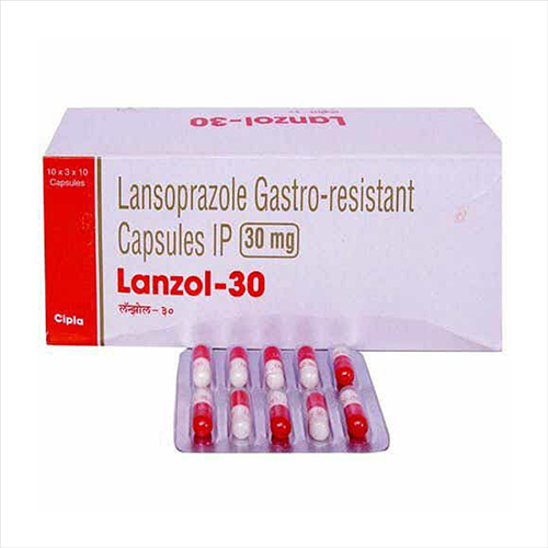 30 MG Lansoprazole Gastro-Resistant Cspsules IP