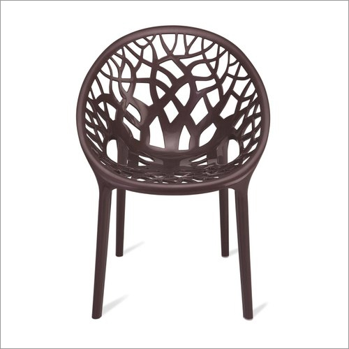 Nilkamal Crystal Plastic Chair Dimension(L*W*H): 62 X 60.8 X 80.8  Centimeter (Cm)
