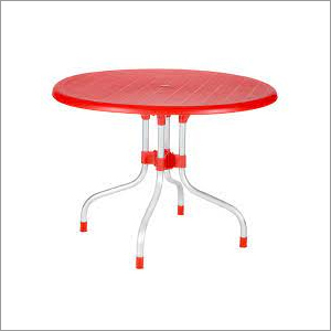 Cherry Round Plastic Table