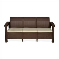 Nilkamal 3 Seater Plastic Sofa Set