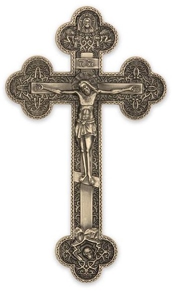 BRASS HIGH QUALITY CHURCH ALTAR CROSS CHURCH SUPPLIES