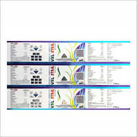 Hybrid UV Metallic Paper Labels
