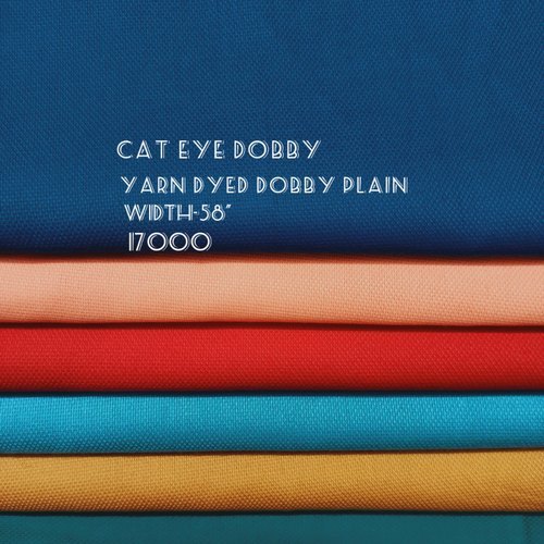 Dobby Plain Shirting Fabric