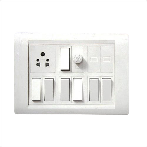 White Electric Switch Board