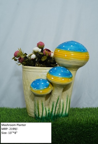 Multi Color Mashroom Planter