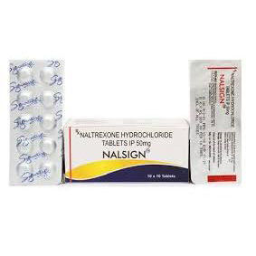 Naltrexone Hydrochloride Tablets Ip 50 Mg (Nalsign) General Medicines