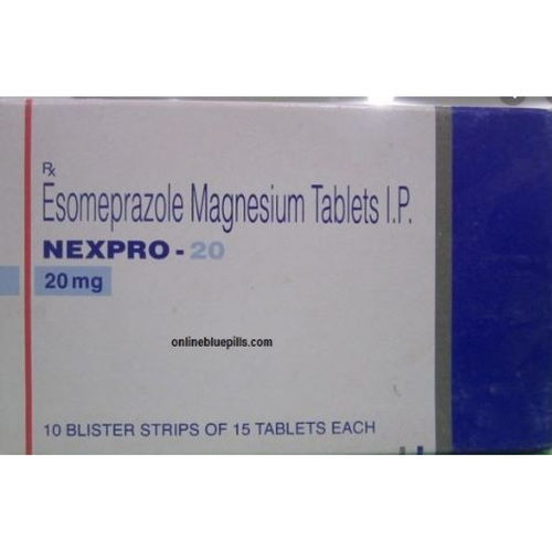 Esomeprazole Magnesium Tablets I.P. 20 Mg General Medicines