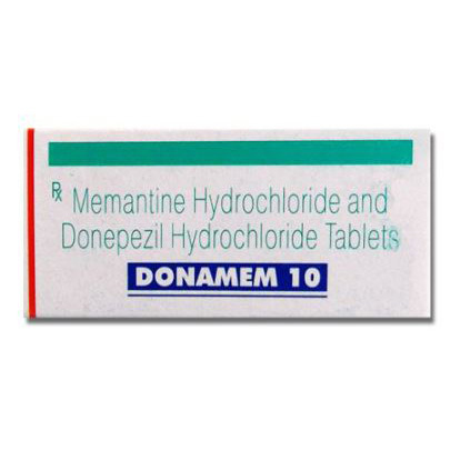 Memantine Hydrochloride and Donepezil Hydrochloride Tablets (Donamem 10)