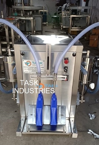 Semi Automatic Toilet Cleaner Filling Machine Application: Food