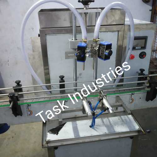 Automatic Twin Head Liquid Filling Machine