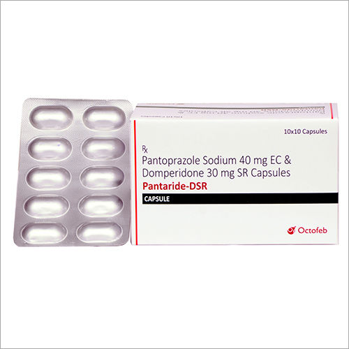 Pantoprazole Sodium 40 mg EC and Domperidone 30 mg SR Capsules