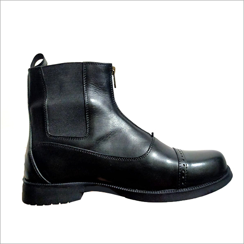 Black Mens Low Ankle Boots