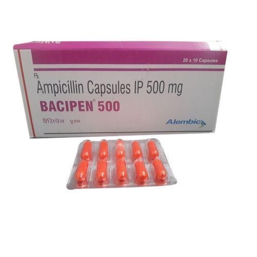 Ampicillin capsules IP 500 mg