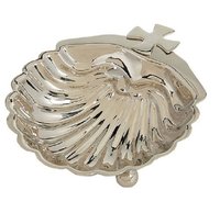 ALUMINIUM SILVER BAPTISM WITH CROSS CHURCH SUPPLIES