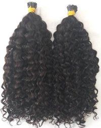 Steamed Afro Micro Kinky Curly Human Hair