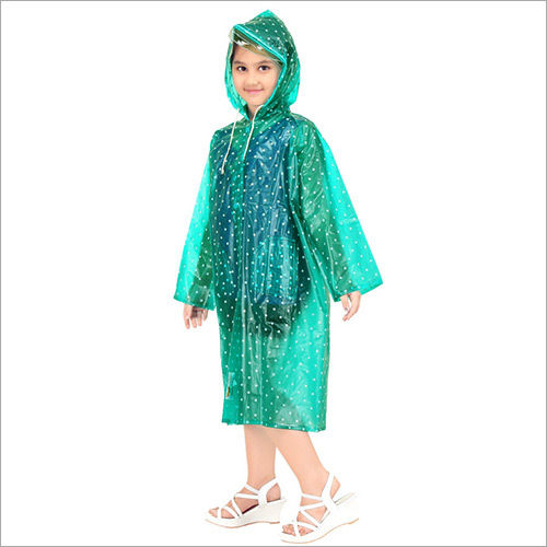 Seagul Green Raincoat