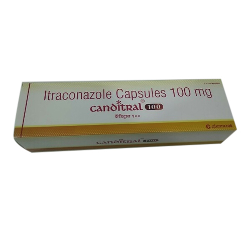 Itraconazol Capsules 100 mg (Canditral)
