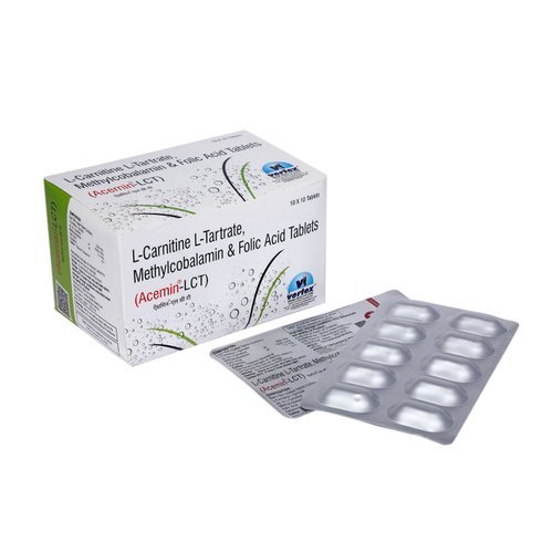 L Carnitine 500mg  Methylcobalamin 1500mcg and Folic Acid