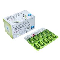 L Carnitine 500mg  Methylcobalamin 1500mcg and Folic Acid