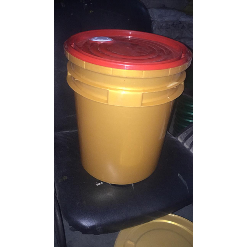 Hdpe Yellow 10 Liter Grease Bucket