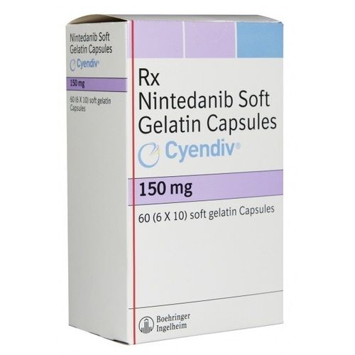 Nintedanib Soft gelatin Capsules 150 mg