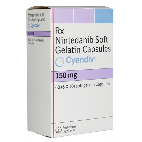 Nintedanib Soft gelatin Capsules 150 mg
