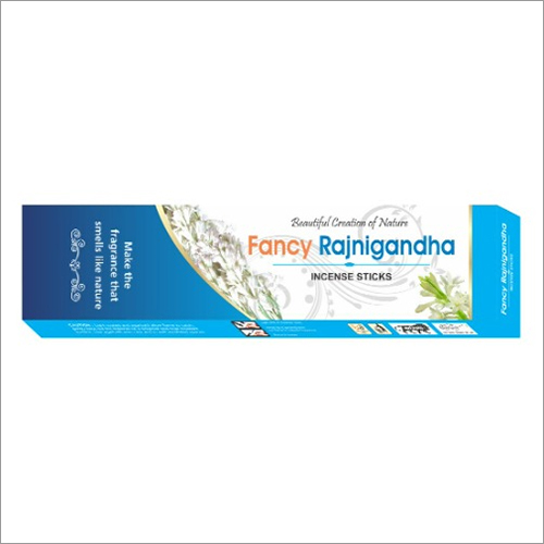 Printed Rajnigandha Incense Sticks Box