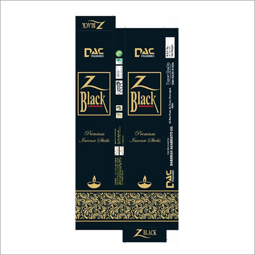 Black Z Premium Incense Sticks Box