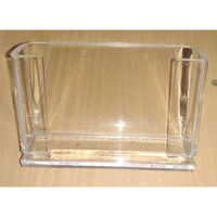 Acrylic Card Holder - Customized Size | Sleek Design For Promotional Use, Durable Acrylic Material For Long-lasting Display Of Cards