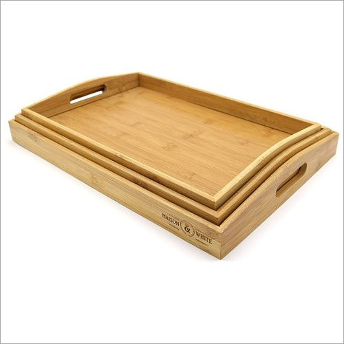 Square Wooden Tray