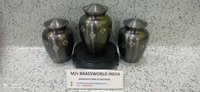 ANTHRACITE GREY PET CREMATION URN FUNERAL SUPPLIES