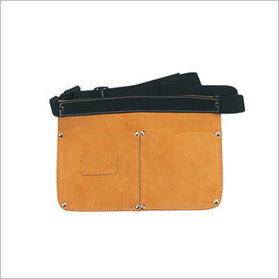 Leather Nail Pouch - Double Pocket