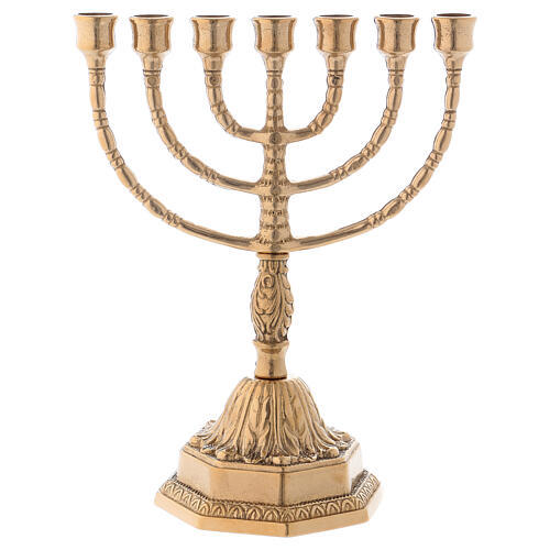 SEVEN BRANCH MENORAH CANDLE HOLDER FOR CHURCH SUPPLIES