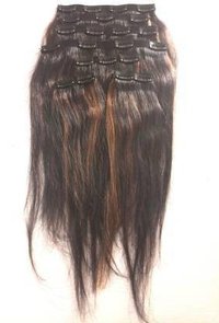 Clipin Extension With Highlight Hair Extension